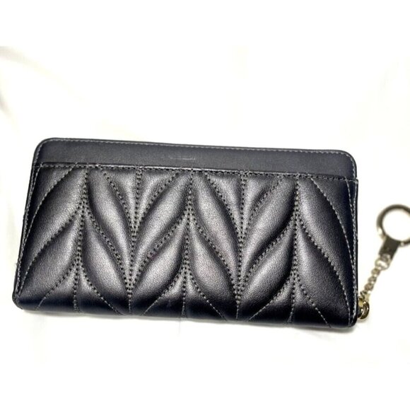 Kate Spade Briar Lane Quilted leather Neda Wallet gunmetal - Picture 3 of 14